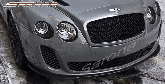 Custom Bentley GTC  Convertible Front Add-on Lip (2011 - 2015) - $790.00 (Part #BT-025-FA)